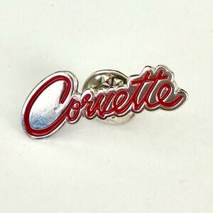Corvette Hat Pin - Chevrolet Corvette Lapel Pin - GM - Brand New